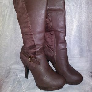 Shoedazzle Knee high boots